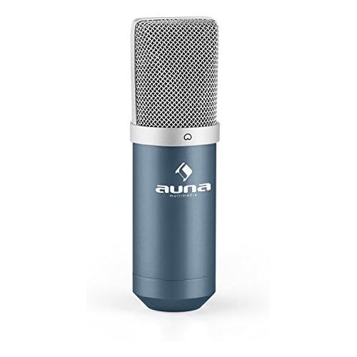  [아마존베스트]Auna studio microphone set with microphone stand, pop protector, black