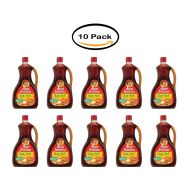 PACK OF 10 - Aunt Jemima Butter Rich Syrup, Jumbo Size, 36 fl oz