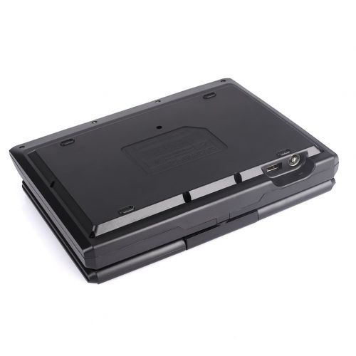  Auntwhale 7.0 Portable DVD Player with Rechargeable Battery, Swivel Screen,USB SD Card FM TV Game- Black