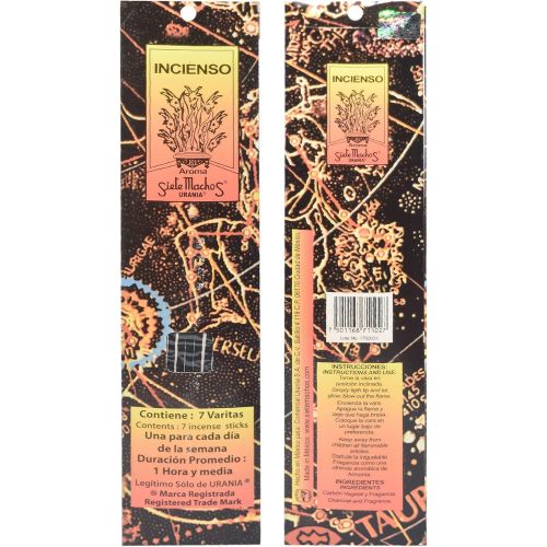  인센스스틱 Aura Variety 12 Packs Incense Sticks/SIETE MACHOS INCIENSO 9- 7 Stick Pack