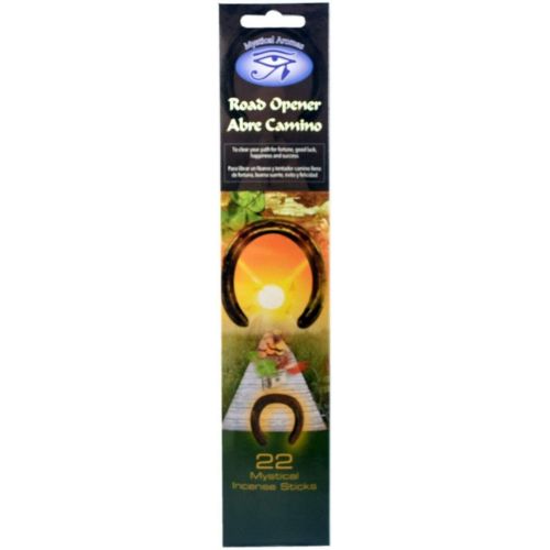  인센스스틱 Aura Variety 3 Piece Road Opener ABRE Camino Mystical Aromas Incense Sticks (22 PK) 10 Long