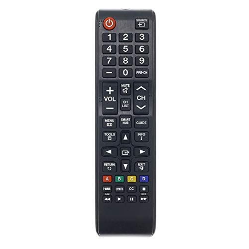  Aurabeam New Model 2019 Factory Original BN59-01199F Samsung Replacement TV Remote Control for/Fit Most Standard Samsung TVs and Smart TVs Includes Smart Hub Button (BN5901199F)