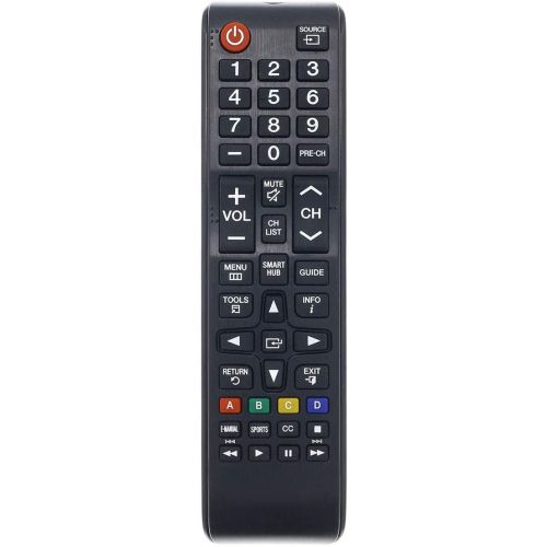  Aurabeam New Model 2019 Factory Original BN59-01199F Samsung Replacement TV Remote Control for/Fit Most Standard Samsung TVs and Smart TVs Includes Smart Hub Button (BN5901199F)