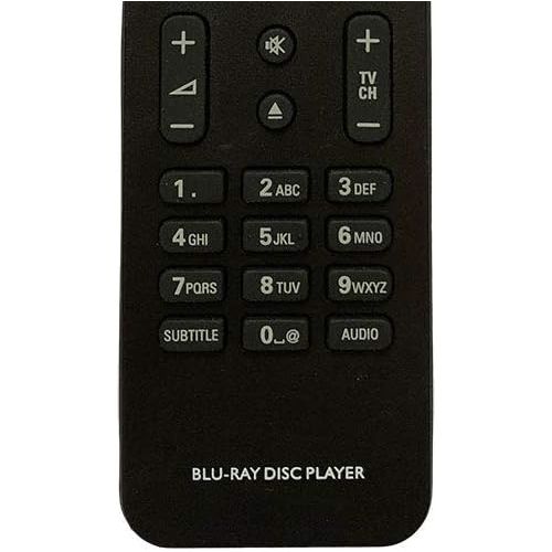  Aurabeam Replacement Remote Control for Philips BDP250012 Blu-Ray Player