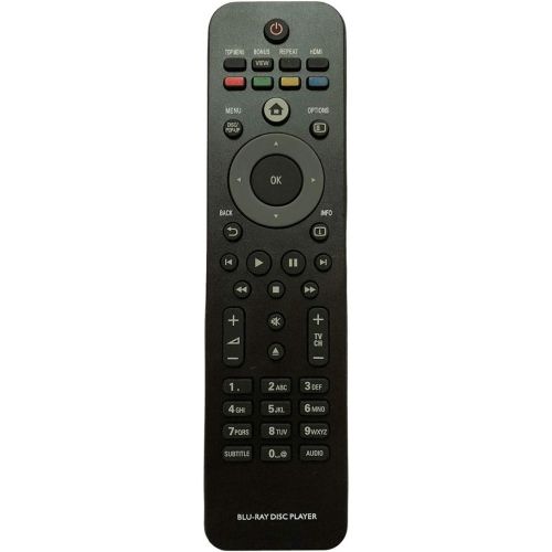  Aurabeam Replacement Remote Control for Philips BDP250012 Blu-Ray Player