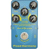 Yanhuhu Aural Dream Fixed Harmony Guitar Pedal with Legend Delay Harmony and Shifting 24 semitones or Octave(s) effects for Cascaded harmony of the fixed scale difference,True Bypa
