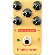 Aural Dream Digital Wah Guitar Effect Pedal including 8 Auto WahWah and Multiple Wah Effects with large dynamic adjustment True bypass ass