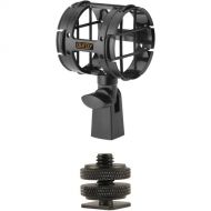 Auray SHM-ESG Suspension Shockmount with Shoemount Adapter for Shotgun Microphones