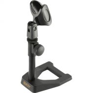 Auray MSDT-WB8 Compact Telescoping Desktop Mic Stand with Weighted Base (7.5