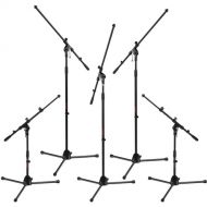 Auray 5-Piece Drum Kit Mic Stand Pack