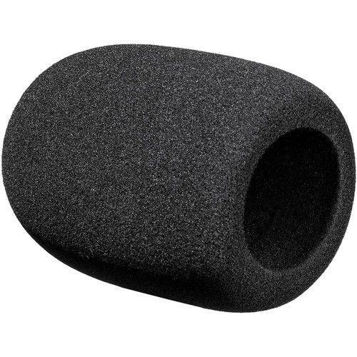  Auray WBF-BDM Foam Windscreen for Broadcast Dynamic Mics (Black)