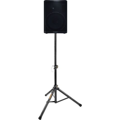  Auray SS-25S Compact Height-Adjustable Steel Speaker Stand with Tripod Base