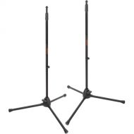 Auray MS-5230 Tripod Microphone Stand Kit (2-Pack)