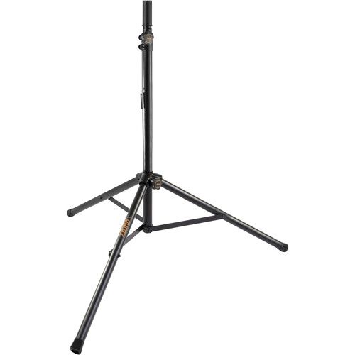  Auray Deluxe PA Speaker Kit with Two Speaker Stands and Touch-Fastener Straps