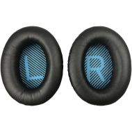 Aurivor Replacement Ear-Pads for Bose QuietComfort QC 2 15 25 35 Ear Cushions for QC2 QC15 QC25 QC35 SoundLink/SoundTrue Around-Ear II AE2 Headphones (Black)