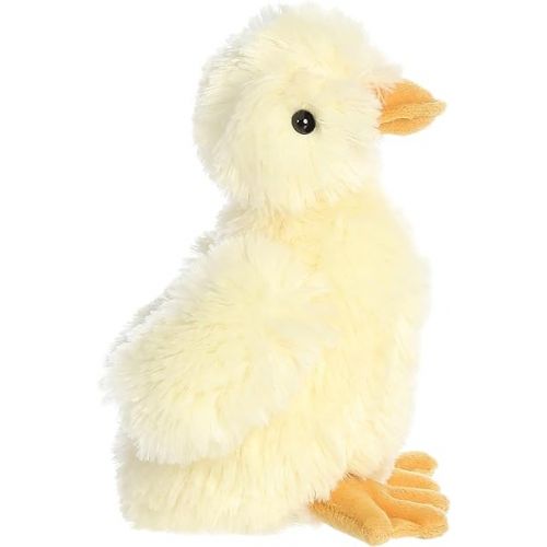  Aurora® Adorable Mini Flopsie™ Duckling Stuffed Animal - Playful Ease - Timeless Companions - Yellow 8 Inches