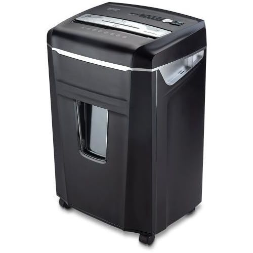  [아마존베스트]Aurora JamFree AU1400XA 14-Sheet Crosscut-Cut Paper / CD / Credit Card Shredder with Pull-Out Wastebasket