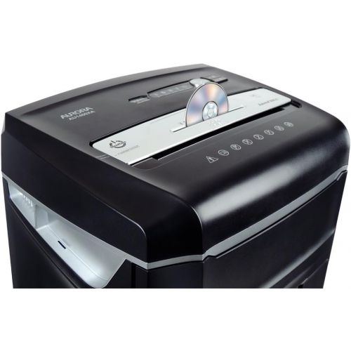  [아마존베스트]Aurora JamFree AU1400XA 14-Sheet Crosscut-Cut Paper / CD / Credit Card Shredder with Pull-Out Wastebasket