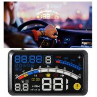 AuroraX GPS Vehicle Speed Head-Up Display, Car Accessories 5.5 Inch Universal Speedometer Tracker with...
