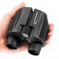 Aurosports 10x25 Folding High Powered Compact Binoculars for Adults With Weak Light Night Vision Clear Bird Watching Great for Outdoor Sports Games and Concerts