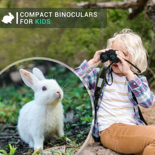  [아마존베스트]Aurosports 10x25 Binoculars for Adults and Kids, Folding Compact Binocular with Weak Light Vision, Lightweight Small Binoculars for Bird Watching, Travel, Concerts, Hunting, Hiking