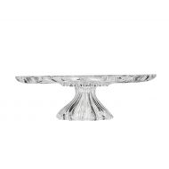 Aurum Crystal AU52105, 14 Plate FTD Plantica Clear, Decorative Centerpiece Cake Stand, Footed Platter