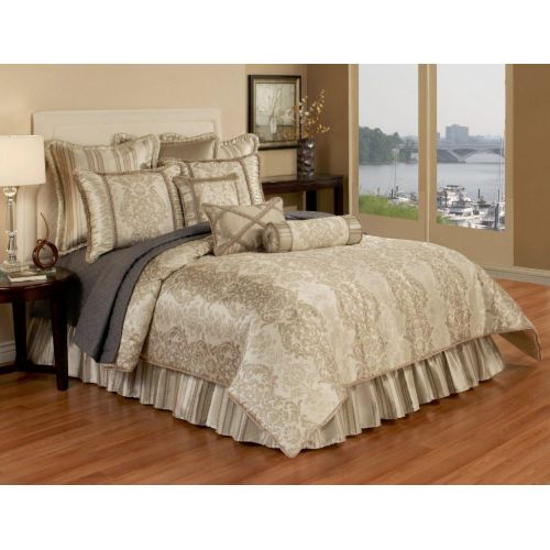  Austin Horn Classics Hampshire 6 Piece Luxury Bedding Collection, King