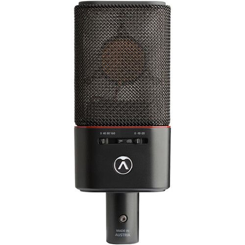  Austrian Audio OC818 Dual Set Plus Large-Diaphragm Multipattern Condenser Microphone (Matched Pair, Black)