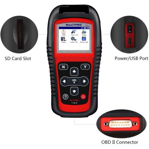  [아마존핫딜][아마존 핫딜] Autel MaxiTPMS TS501 TPMS Car Diagnostic Tool Activate TPMS sensors/ Read sensor data/TPMS Sensor Programming/ Check Key FOB/ Program MX-Sensor/ Read/clear TPMS DTCs/ Relearn by OB