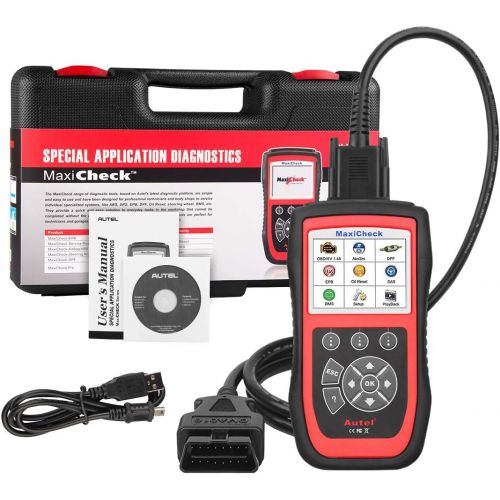  [아마존 핫딜] Autel Scanner MaxiCheck Pro for ABS Brake Auto Bleeding OBD2 Scan Diagnostic Tool, with EPB/ABS/SRS/SAS/Airbag/Oil Service Reset/BMS/DPF Service, Software Lifelong Free Update.