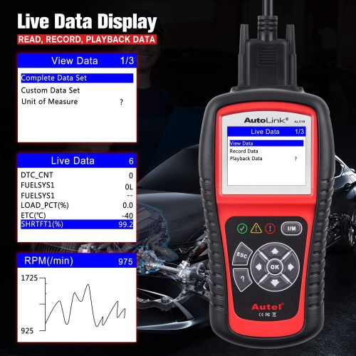  [아마존 핫딜] Autel AutoLink AL519 OBD2 Scanner Enhanced Mode 6 Automotive Engine Fault Code Reader CAN Diagnostic Scan Tool, Upgraded Ver. of AL319