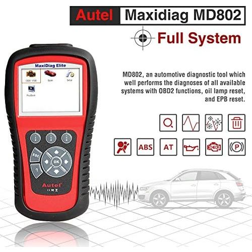  [아마존 핫딜] [아마존핫딜]Autel Maxisys OBD2 Diagnosegerat Fehlercode Scanner MaxisDAS DS808 Automotive Diagnosewerkzeug, Update durch WiFi, unterstuezt Alle 5 OBDII-Protokolle und 10 Testmodi, Getestet mit