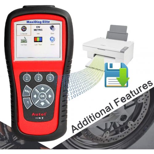  [아마존 핫딜] [아마존핫딜]Autel Maxisys OBD2 Diagnosegerat Fehlercode Scanner MaxisDAS DS808 Automotive Diagnosewerkzeug, Update durch WiFi, unterstuezt Alle 5 OBDII-Protokolle und 10 Testmodi, Getestet mit