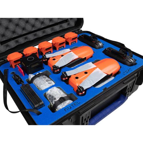  Autel Robotics Rugged Hard-Shell Case for Two EVO II Drones