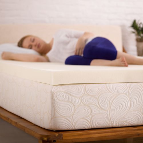  1.5 Memory Foam Dorm Mattress Topper by Authentic Comfort