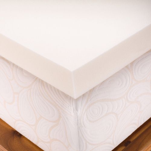  1.5 Memory Foam Dorm Mattress Topper by Authentic Comfort