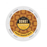 Authentic Donut Shop Decafeinated Vanilla Hazelnut Coffee for Single Serve Coffee Makers