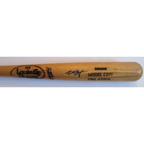  Authentic_Memorabilia Joey Bart Autographed Game Used Louisville Slugger Bat W/PROOF, Picture of Joey Signing For Us, PSA/DNA Authenticated, 2018 MLB Draft, Top Prospect