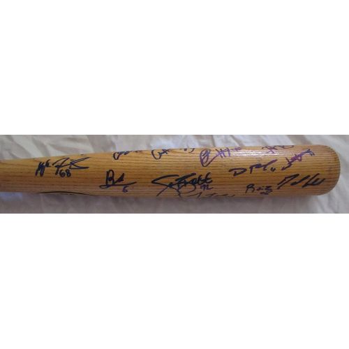  Authentic_Memorabilia 2019 Oakland Athletics Team Autographed Louisville Slugger Bat W/PROOF, Pictures of the team Signing For Us, Oakland As, Oakland Athletics, 2019