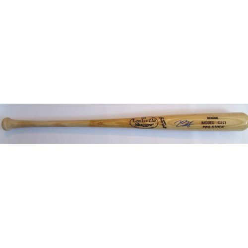  Authentic_Memorabilia Joey Bart Autographed Game Used Louisville Slugger Bat W/PROOF, Picture of Joey Signing For Us, PSA/DNA Authenticated, 2018 MLB Draft, Top Prospect
