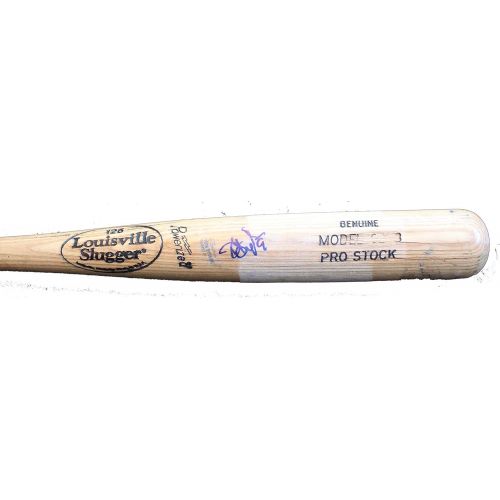  Authentic_Memorabilia Dee Gordon Autographed Game Used Louisville Slugger Bat W/PROOF, Picture of Dee Signing For Us, PSA/DNA Authenticated, All Star, Gold Glove