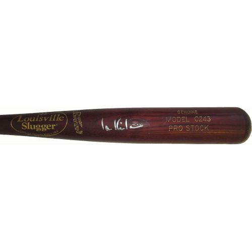  Authentic_Memorabilia Ian Kinsler Autographed Game Used Louisville Slugger Bat W/PROOF, Picture of Ian Signing For Us, Detroit Tigers, Texas Rangers, All Star, World Series