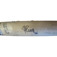 Authentic_Memorabilia Yasiel Puig Autographed Louisville Slugger Bat W/PROOF, Picture of Yasiel Signing For Us, Los Angeles Dodgers, Team Cuba, Top Prospect