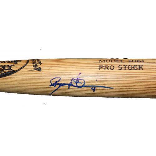  Authentic_Memorabilia Bradley Zimmer Autographed Game Used Louisville Slugger Bat W/PROOF, Picture of Bradley Signing For Us, Cleveland Indians, 2014 MLB Draft, Top Prospect