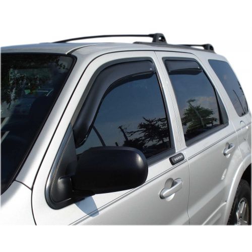  Auto Ventshade 194059 In-Channel Ventvisor Side Window Deflector, 4-Piece Set for 2001-2007 Ford Escape, 2005-2007 Mercury Mariner