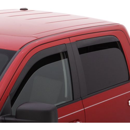  Auto Ventshade 994014 Low Profile Dark Smoke Ventvisor Side Window Deflector, 4-Piece Set for 2013-2018 Ford Fusion