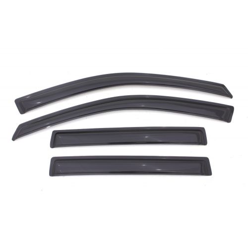  Auto Ventshade 94540 Original Ventvisor Side Window Deflector Dark Smoke, 4-Piece Set for 2011-2017 Jeep Compass