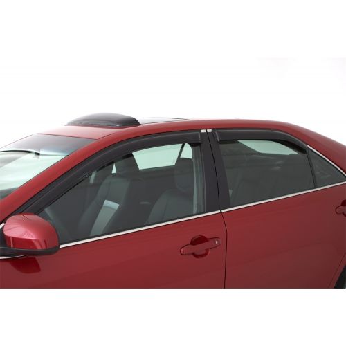  Auto Ventshade 94970 Original Ventvisor Side Window Deflector Dark Smoke, 4-Piece Set for 2012-2018 Hyundai Accent