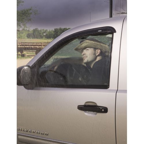  Auto Ventshade 94650 Original Ventvisor Side Window Deflector Dark Smoke, 4-Piece Set for 1999-2004 Jeep Grand Cherokee