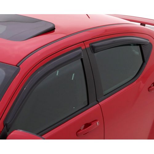  Auto Ventshade 94084 Original Ventvisor Side Window Deflector Dark Smoke, 4-Piece Set for 2009-2015 Honda Pilot